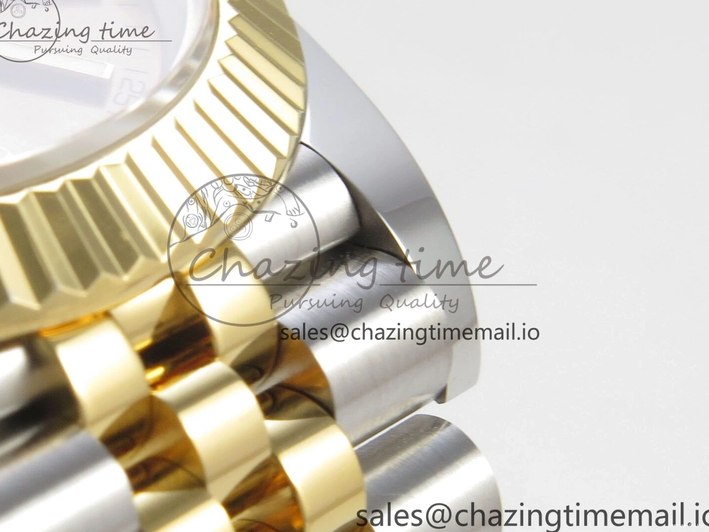1227 DateJust 41 126333 SS YG ARF 1:1 Best Edition YG Stick Dial on Jubilee Bracelet SH3235 (Weighted) Effortless 216